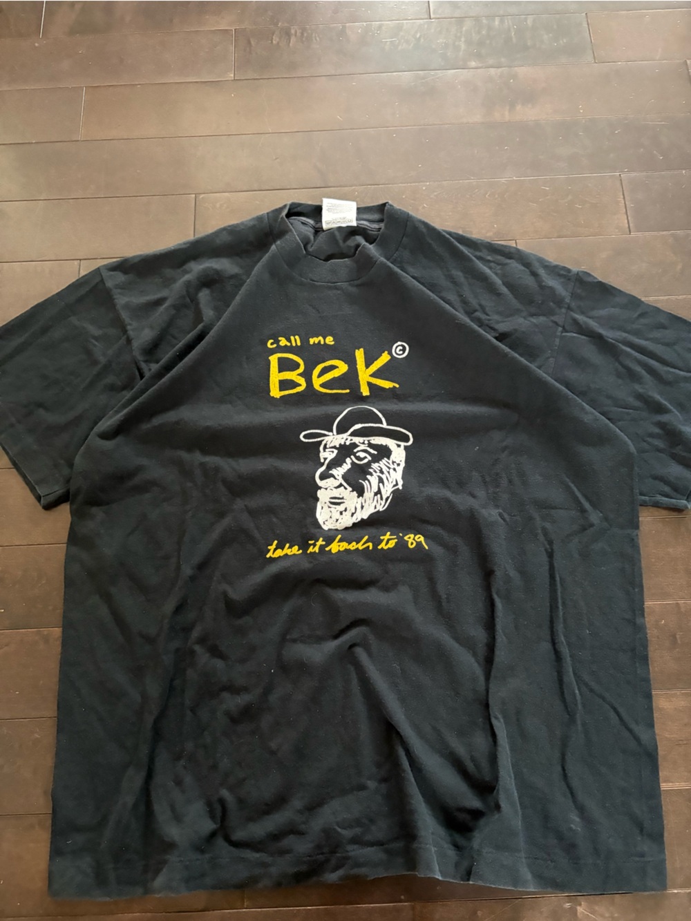 Vintage 80s bek band tee